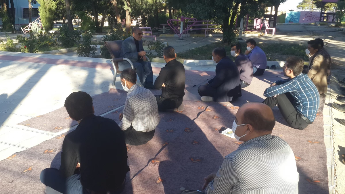 بر پایی مراسم سوگواری حضرت ابا عبدالله الحسین و یاران با وفایش هر روز صبح در فضای باز پردیس 4