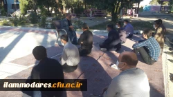 بر پایی مراسم سوگواری حضرت ابا عبدالله الحسین و یاران با وفایش هر روز صبح در فضای باز پردیس 4