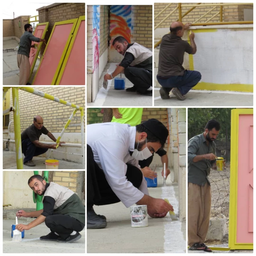 حضور گروه جهادی پردیس در مناطق محروم استان 3