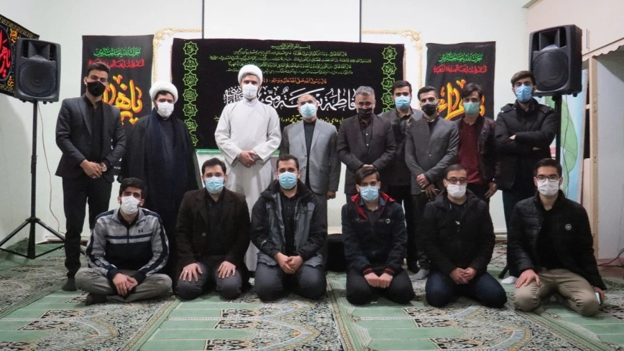 برگزاری مراسم عزاداری شهادت حضرت فاطمه الزهرا (سلام الله علیها) در محل نمازخانه پردیس 5