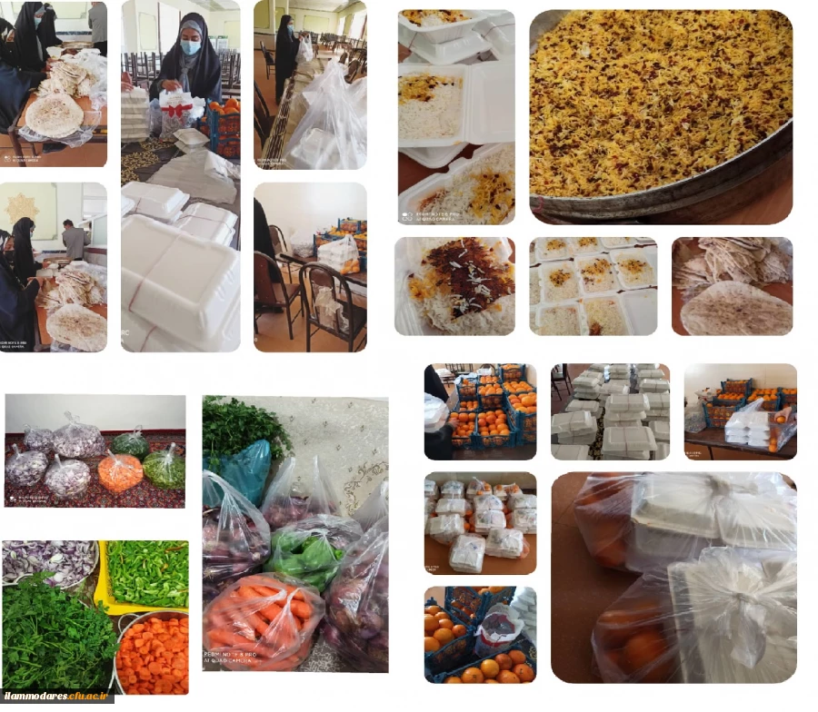  پخت و توزیع 600پرس چلوگوشت گوسفندی  همراه با دسر بین نیازمندان شهر ایلام  توسط کانون ها  و تشکل های دانشجویی با محوریت کانون مهدویت 2