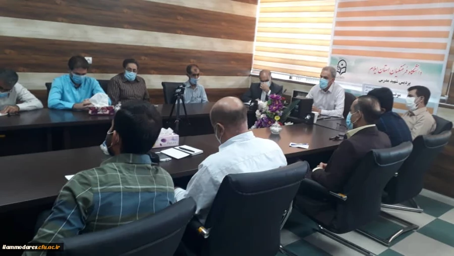 نشست صمیمی سرپرست امور پردیس های استان با کارکنان پردیس شهید مدرس 2