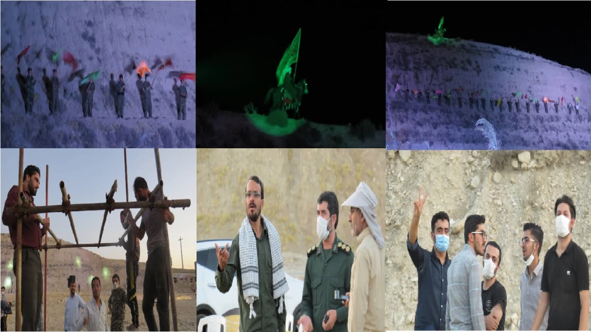 نمایش واقعه غدیر خم در میدان بزرگ الغدیر شهرستان چوار 4