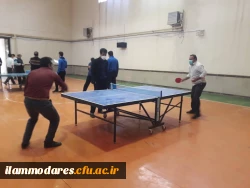 برگزاری مسابقات تنیس روی میز بین کارکنان پردیس شهید مدرس  2