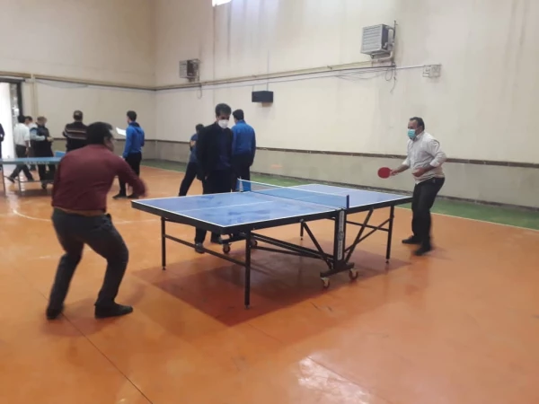 برگزاری مسابقات تنیس روی میز بین کارکنان پردیس شهید مدرس  2