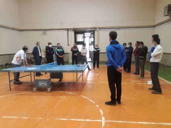 برگزاری مسابقات تنیس روی میز بین کارکنان پردیس شهید مدرس  3