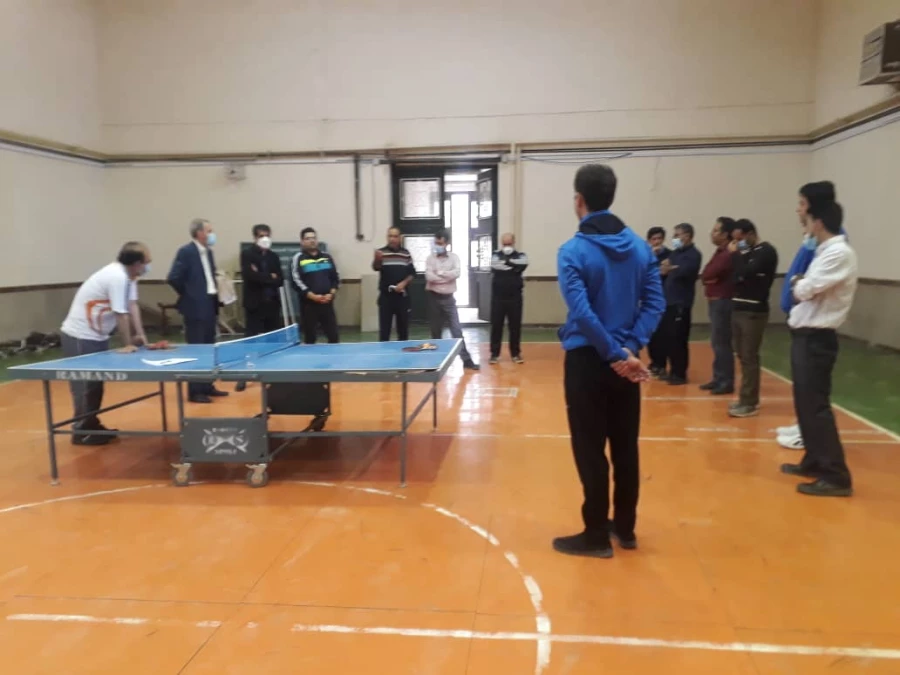 برگزاری مسابقات تنیس روی میز بین کارکنان پردیس شهید مدرس  3