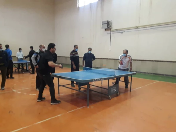 برگزاری مسابقات تنیس روی میز بین کارکنان پردیس شهید مدرس  4