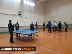 برگزاری مسابقات تنیس روی میز بین کارکنان پردیس شهید مدرس  5