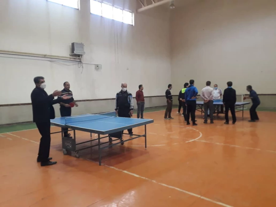 برگزاری مسابقات تنیس روی میز بین کارکنان پردیس شهید مدرس  5