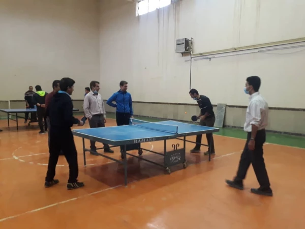 برگزاری مسابقات تنیس روی میز بین کارکنان پردیس شهید مدرس  7