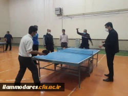 برگزاری مسابقات تنیس روی میز بین کارکنان پردیس شهید مدرس  8