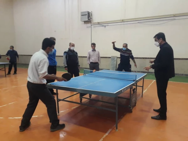 برگزاری مسابقات تنیس روی میز بین کارکنان پردیس شهید مدرس  8
