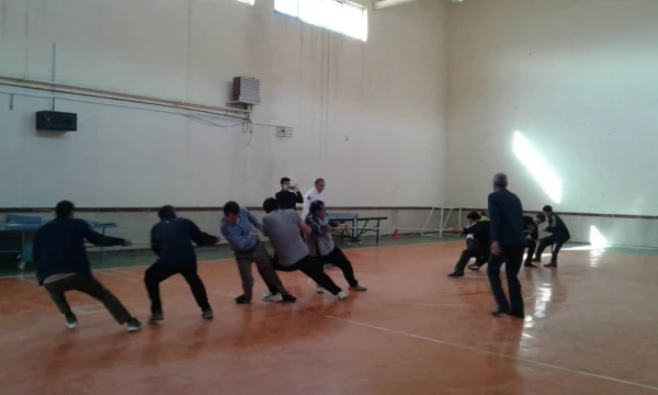 برگزاری مسابقات طناب کشی 3