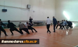 برگزاری مسابقات طناب کشی 6