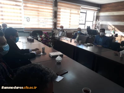 برگزاری جاسه شورای اداری پردیس 