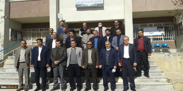 آیین تجلیل از خدمات ارزنده جناب آقای دکتر امیدعلی باپیری سرپرست پردیس شهید مدرس ایلام
 2