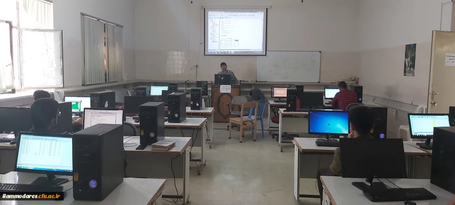 برگزاری کارگاه spss در پردیس شهید مدرس 2