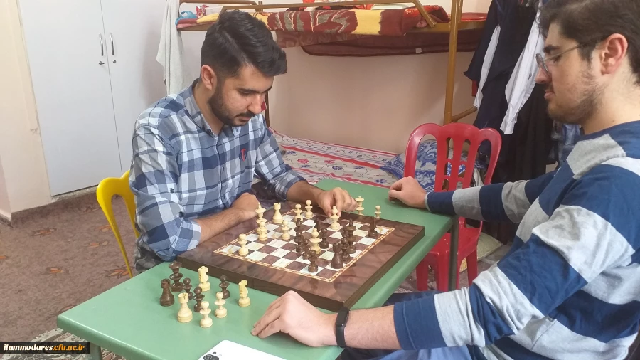 برگزاری مسابقات شطرنج (هفته خوابگاه ها) 1401 2