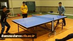 برگزاری مسابقات تنیس روی میز بین دانشجومعلمان پردیس 2