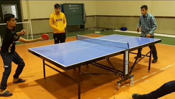 برگزاری مسابقات تنیس روی میز بین دانشجومعلمان پردیس 2