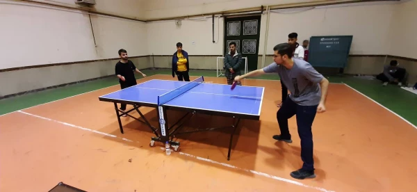 برگزاری مسابقات تنیس روی میز بین دانشجومعلمان پردیس 6