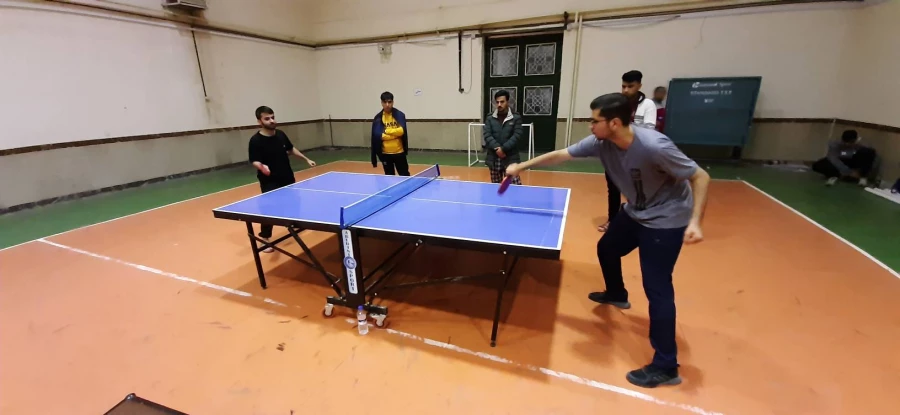 برگزاری مسابقات تنیس روی میز بین دانشجومعلمان پردیس 6