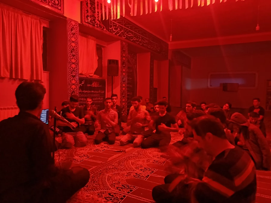 اجرای مراسم هفتگی هیئت مذهبی ریحانه الحسین(س) در پردیس شهید مدرس دانشگاه فرهنگیان ایلام 2
