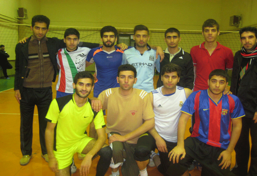 برپایی مسابقات والیبال بمناسبت فرارسیدن روز دانشجو