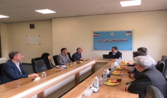 بازدید معاون برنامه ریزی و توسعه منابع  دانشگاه فرهنگیان  از دانشگاه استان اردبیل